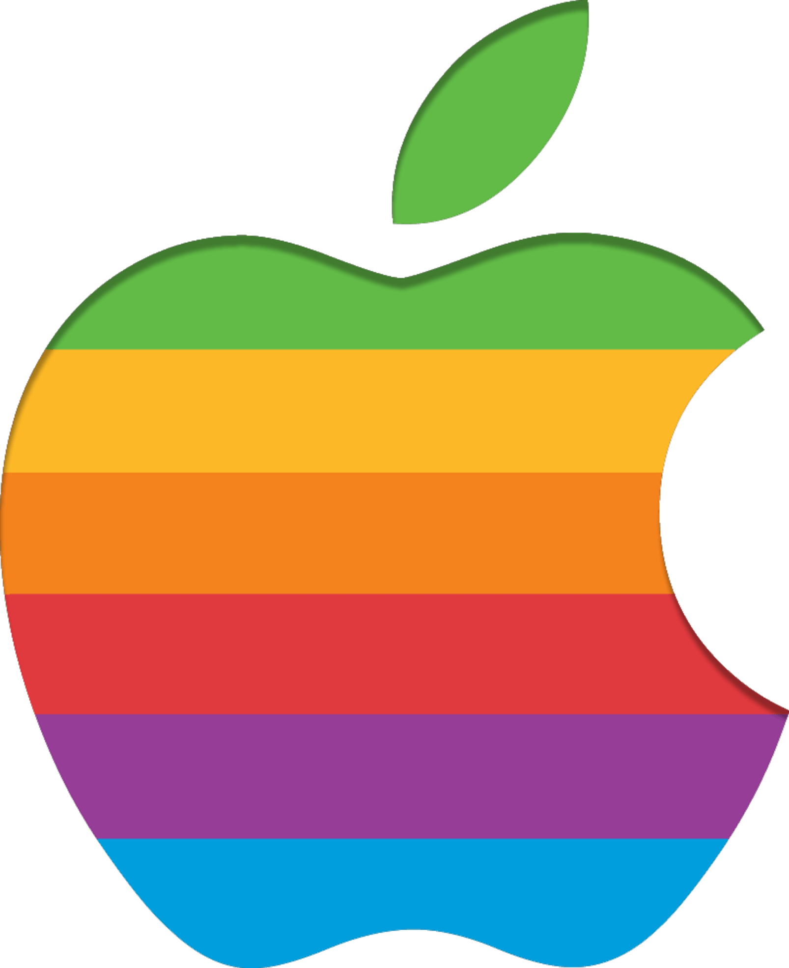 rainbow apple logo
